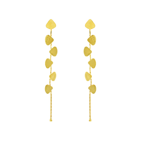HANDMADE GOLD PLATED DROP NECKLACE