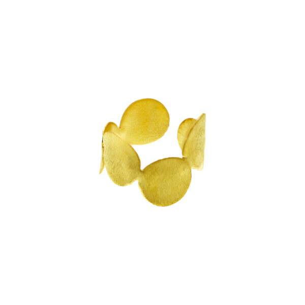 ANILLO TALLA UNIVERSAL CHAPADO ORO ARTESANAL