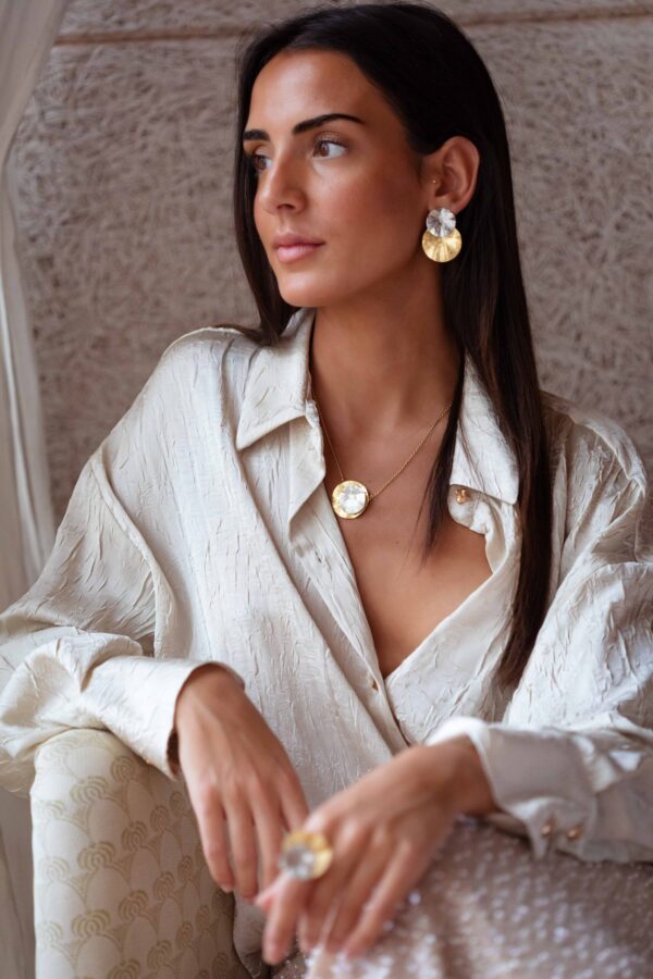 Collar Hortensia Combinado Doble