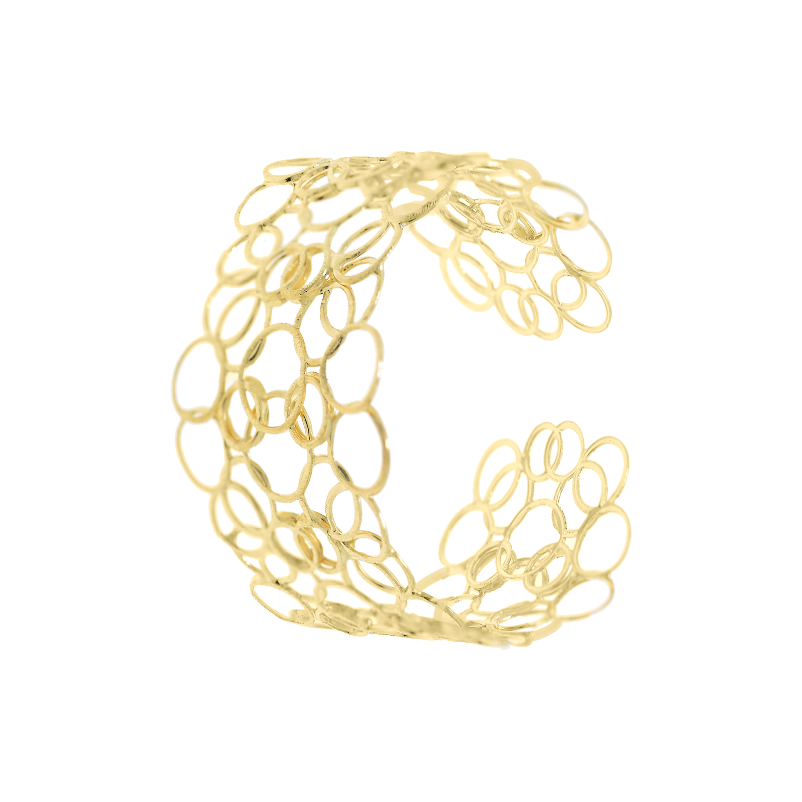 Pulsera Pompa chapado oro 18kts