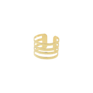 18K Gold Plated 4-Way Universal Ring