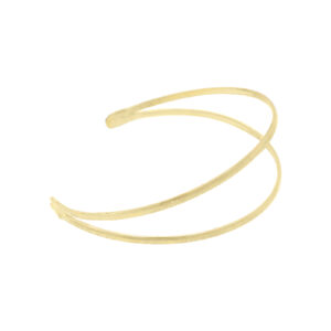 Adjustable 2-way bracelet 18Kts gold plated
