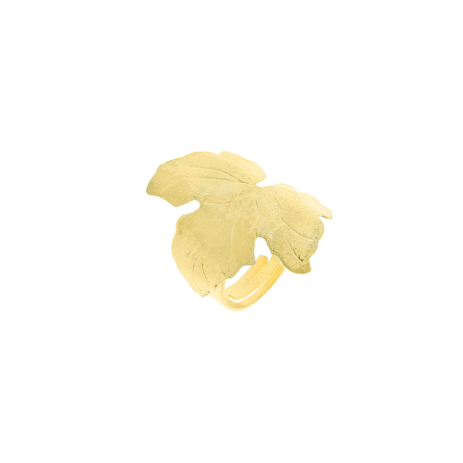 Anillo  hoja de parra
