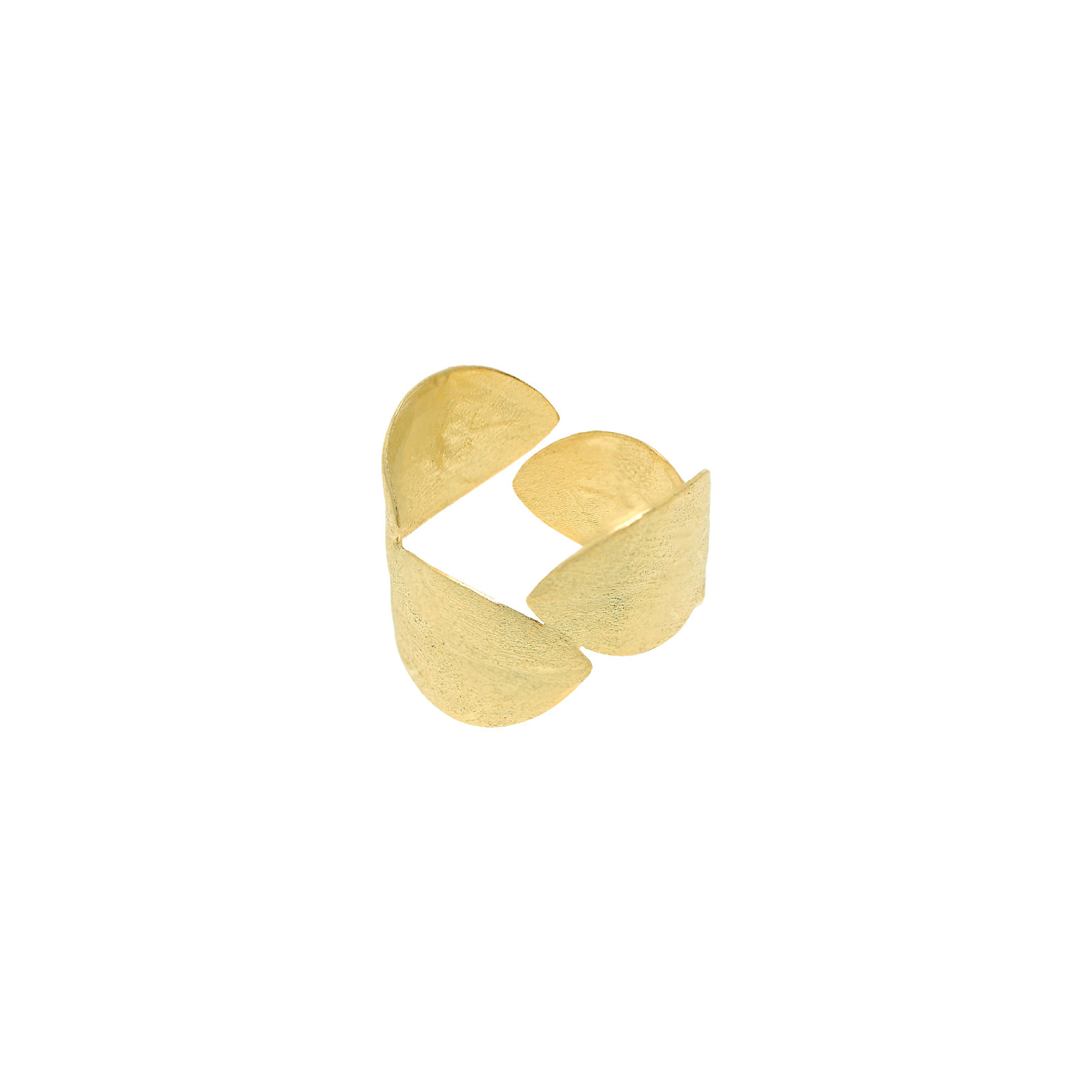 Anillo universal con hoja de olivo