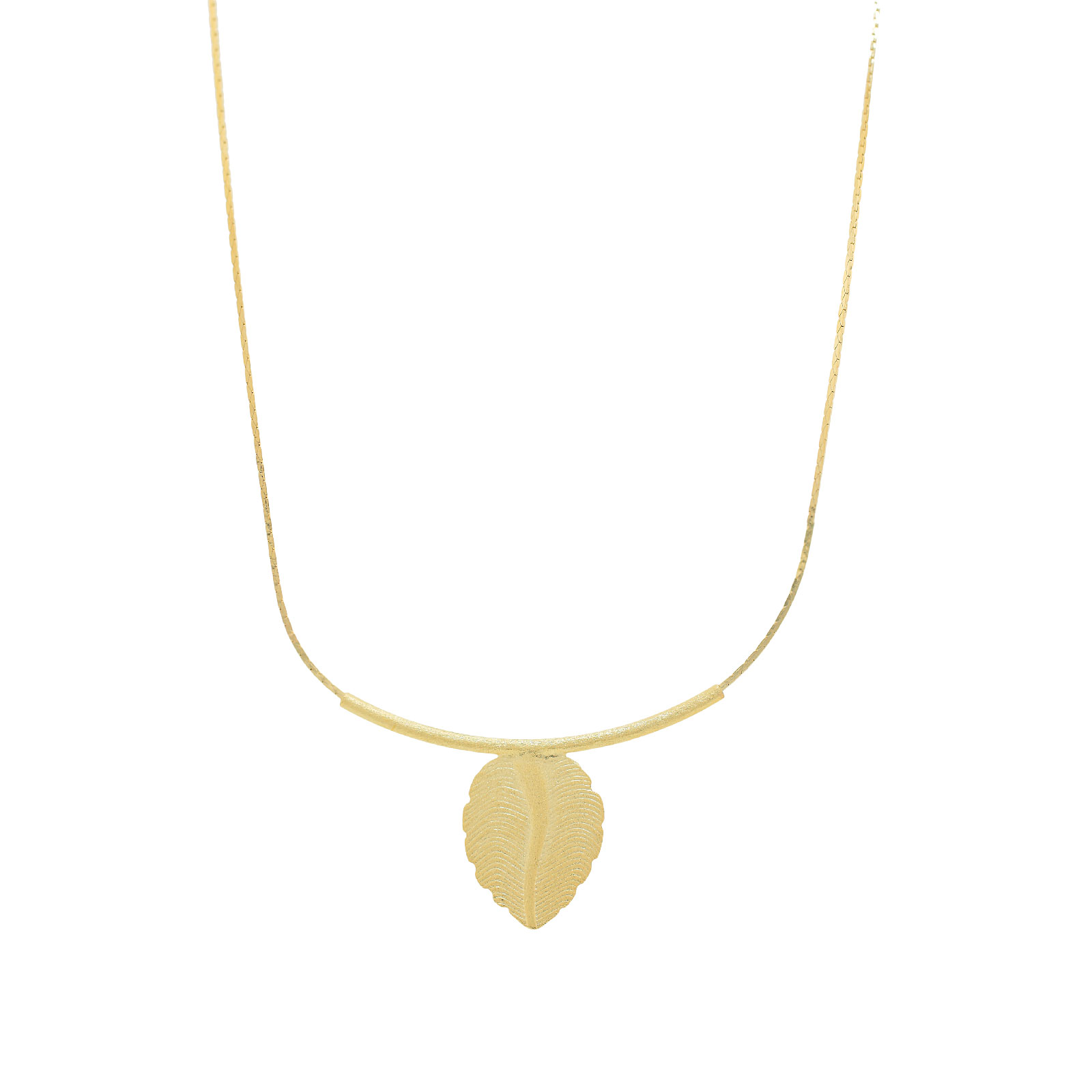 Collar hoja