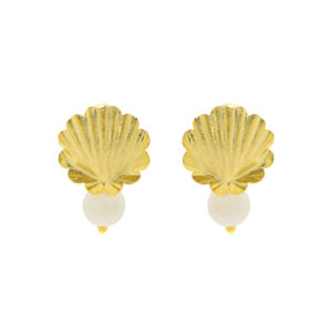 Shell and Pearl Earring