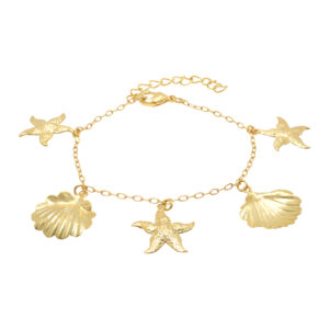 Shell and Pearl Bracelet