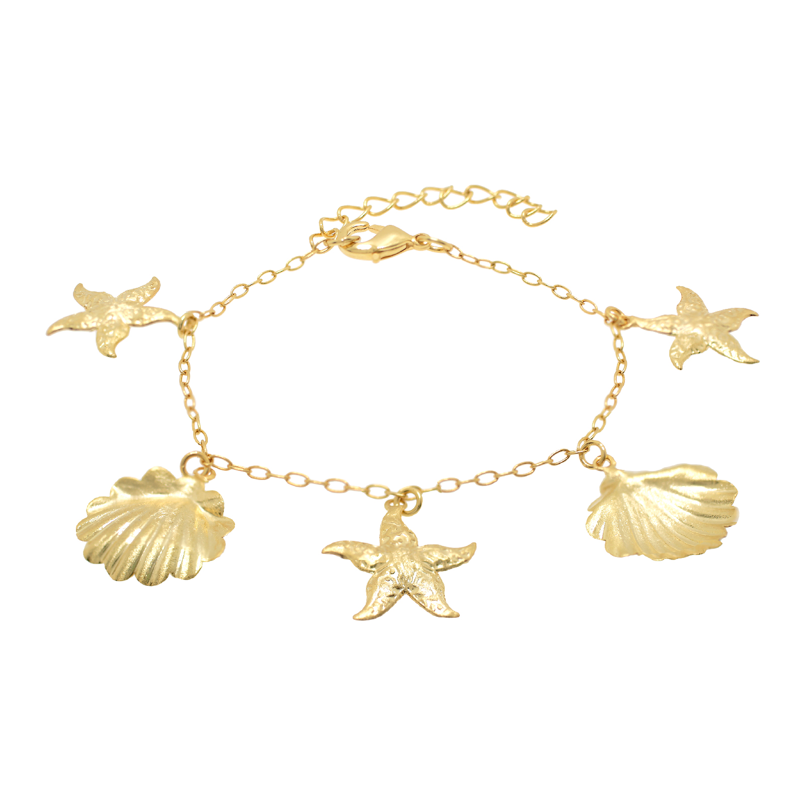 Pulsera Conchas perla
