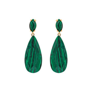 2 PIECE FACETED CRYSTAL EARRING