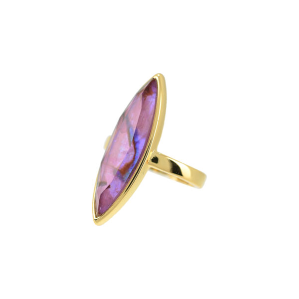 ANILLO TALLA UNIVERSAL CRISTAL FACETADO