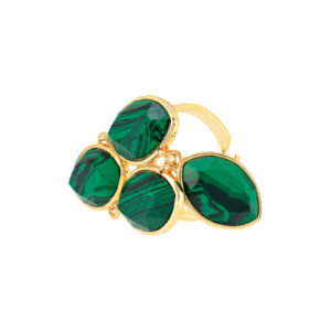 MOBILE RING UNIVERSAL SIZE FACETED CRYSTAL