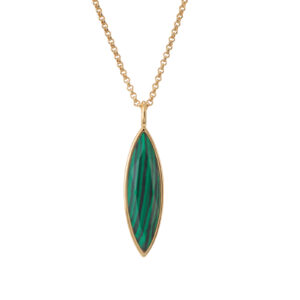 FANTASY NECKLACE WITH FACETED CRYSTAL