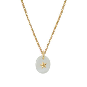 NECKLACE WITH STAR WITH CRYSTAL