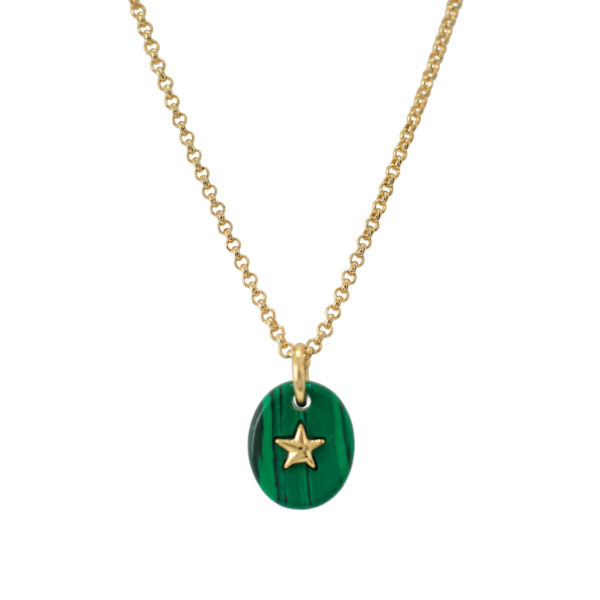 NECKLACE WITH STAR WITH CRYSTAL
