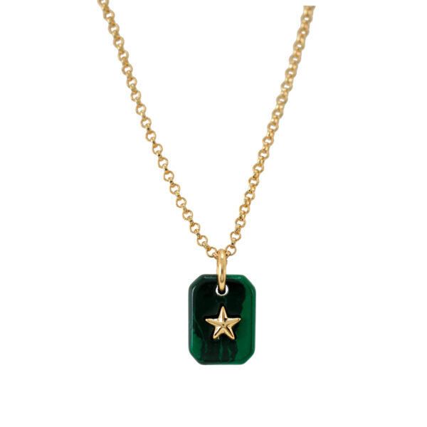 NECKLACE WITH STAR WITH CRYSTAL