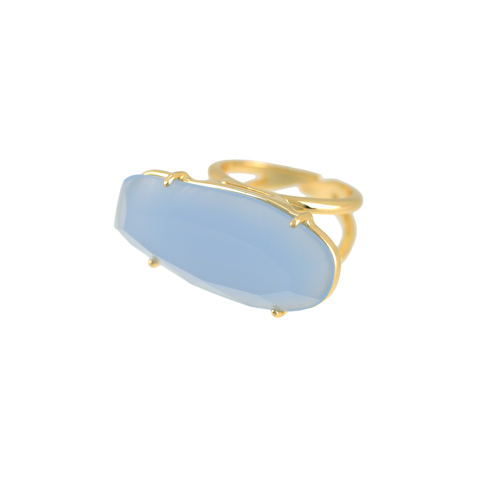 ANILLO TALLA UNIVERSAL CON PIEZA GRANDE DE CRISTAL