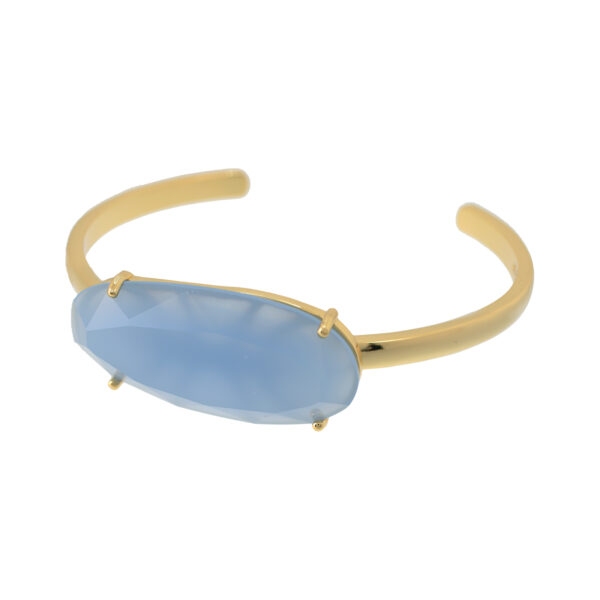 ADAPTABLE BRACELET WITH GLASS PIECE