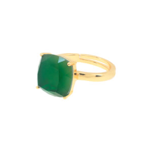 UNIVERSAL SIZE RING WITH CRYSTAL