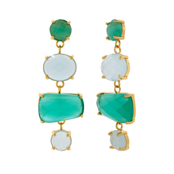 Light blue earring