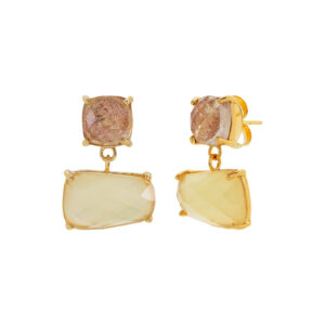 Gold earring