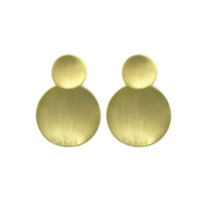 PENDIENTE CHAPADO ORO