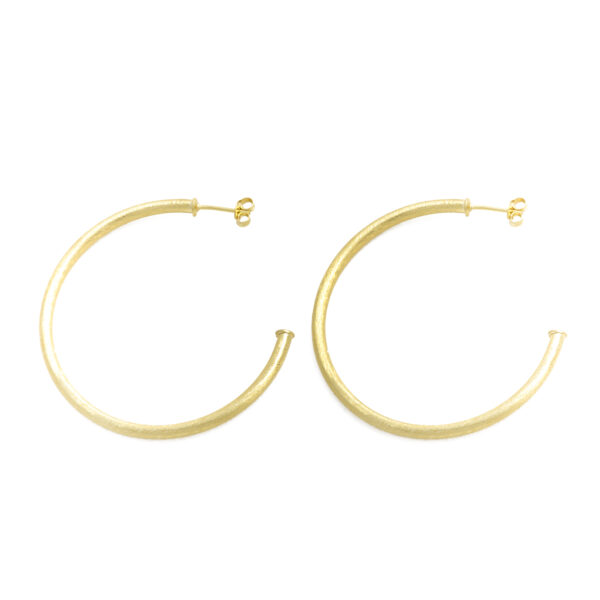 HOOP GOLD PLATED 50MM