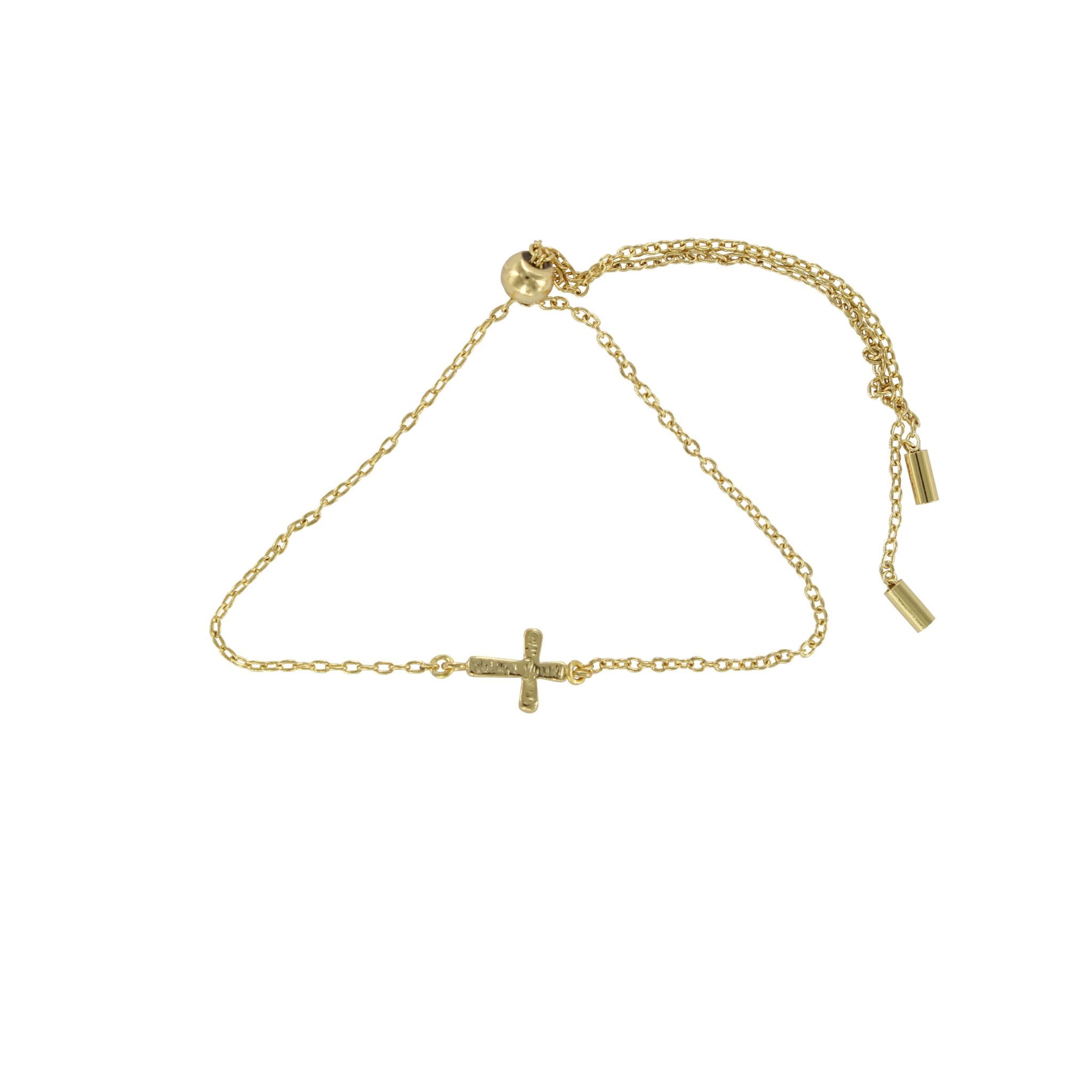 PULSERA COLECCION CHAPADO CRUZ