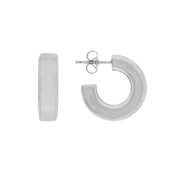 18 MM SILVER PLATED RING
