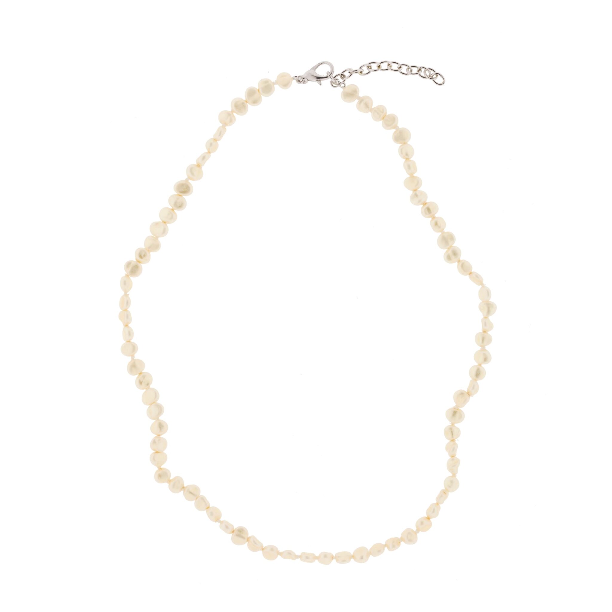 IRREGULAR NECKLACE WITH ORCHID PEARLS