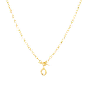 COLLAR CHAPADO ORO COLECCION BARBADA