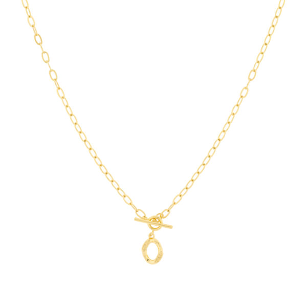COLLAR CHAPADO ORO COLECCION BARBADA
