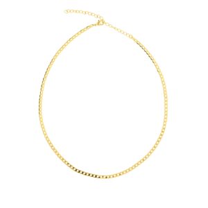 GOLDEN CHAIN ​​BARBADA 7 CM CHAPADA 38+ GOLD