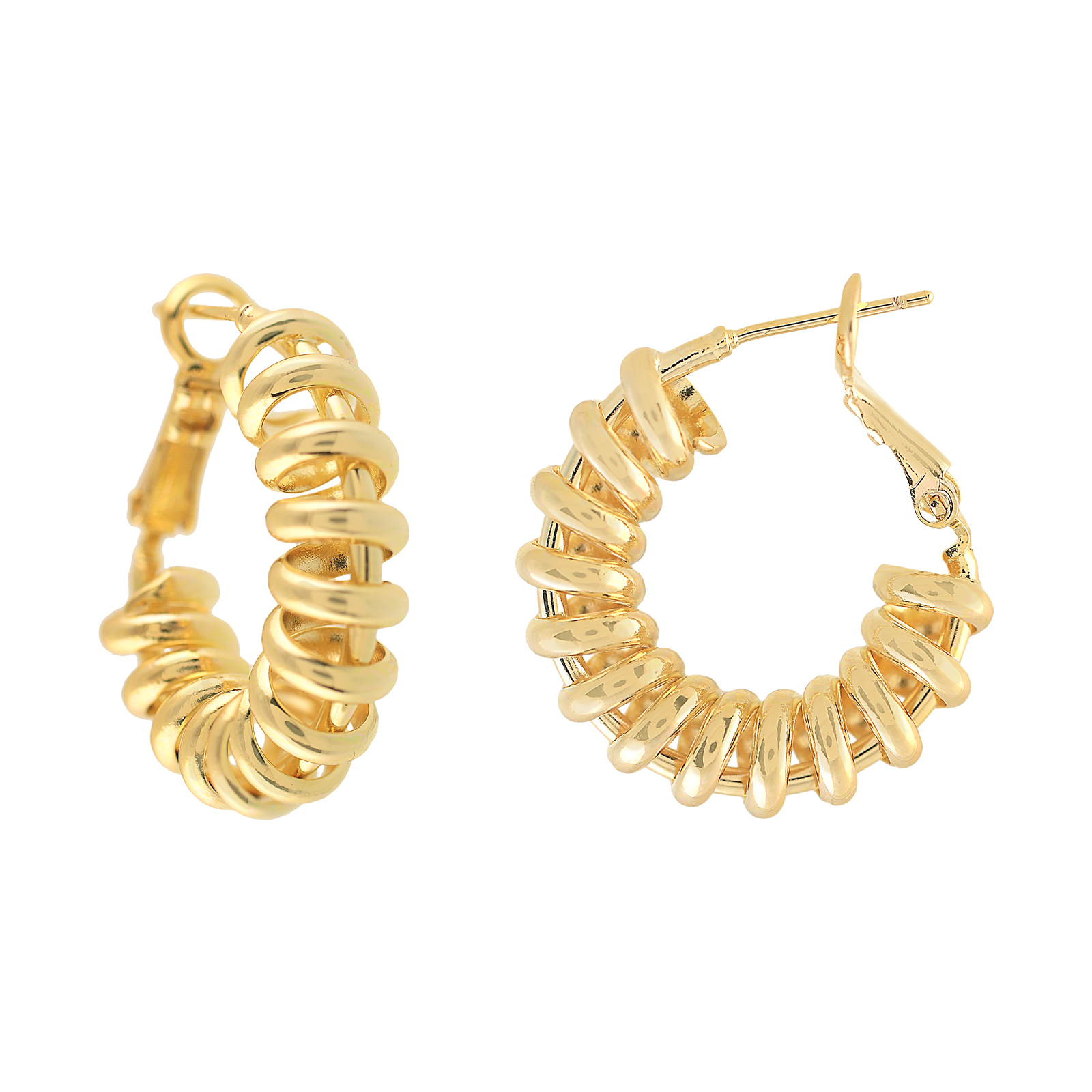 Aro espiral  con cierre omega