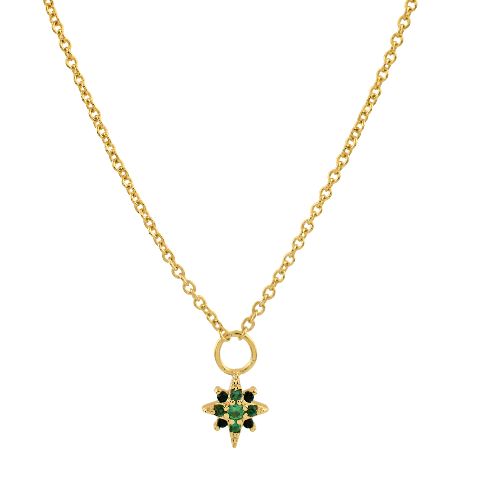 COLLAR ESTRELLA CON CIRCONITAS