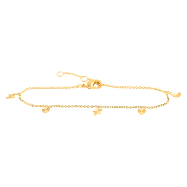PULSERA CON COLGANTES LABRADOS