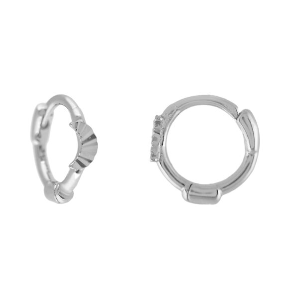 CLOSED RING WITH CARVED MOON