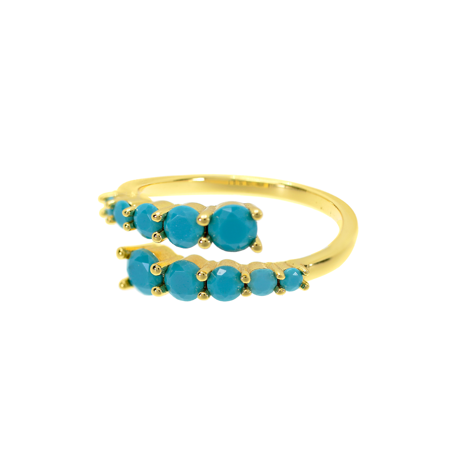 ANILLO TALLA UNIVERSAL 2 VÍAS DE CIRCONITAS