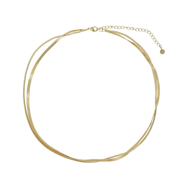 COLLAR DE MALLA DOBLE