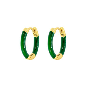THICK RING WITH COLOR ENAMEL