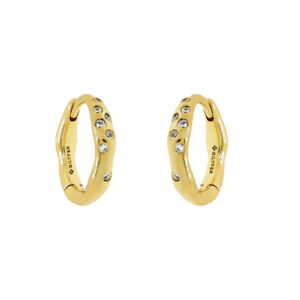 SHAPED HOOP AND 11MM ZIRCONIAS