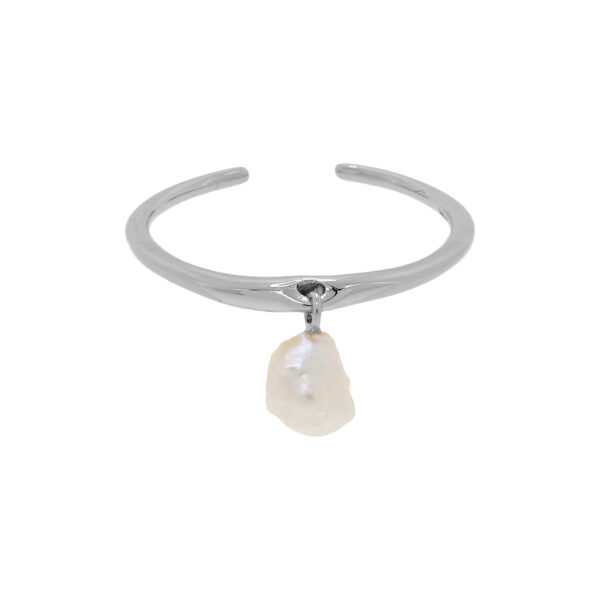 ANILLO TALLA UNIVERSAL CON PERLA DE RÍO