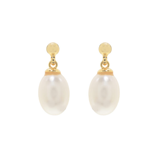 EARRING WITH RIVER PEARL