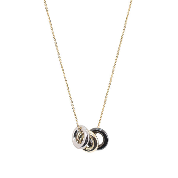 Tricolor necklace