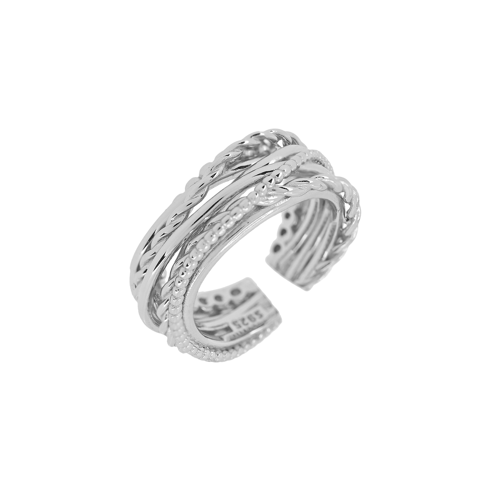 Anillo Trenza