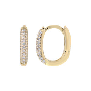 12X10mm hoop with 62 zircons