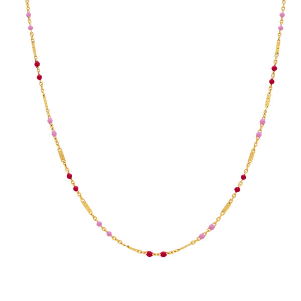 Collar con piezas de esmalte