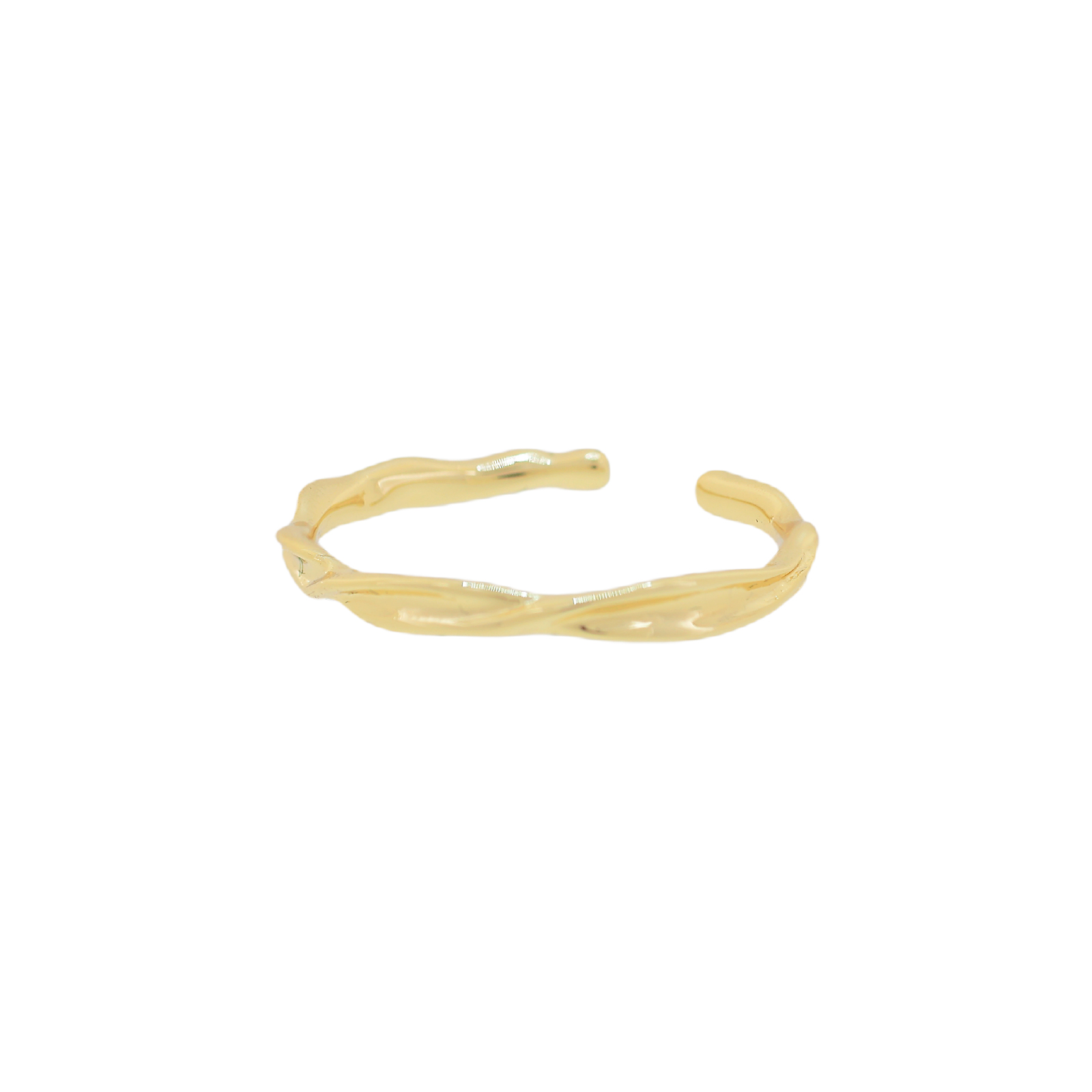 Anillo ondas  fino talla universal
