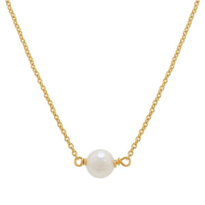 Collar con perlita
