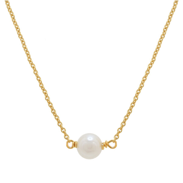 Collar con perlita