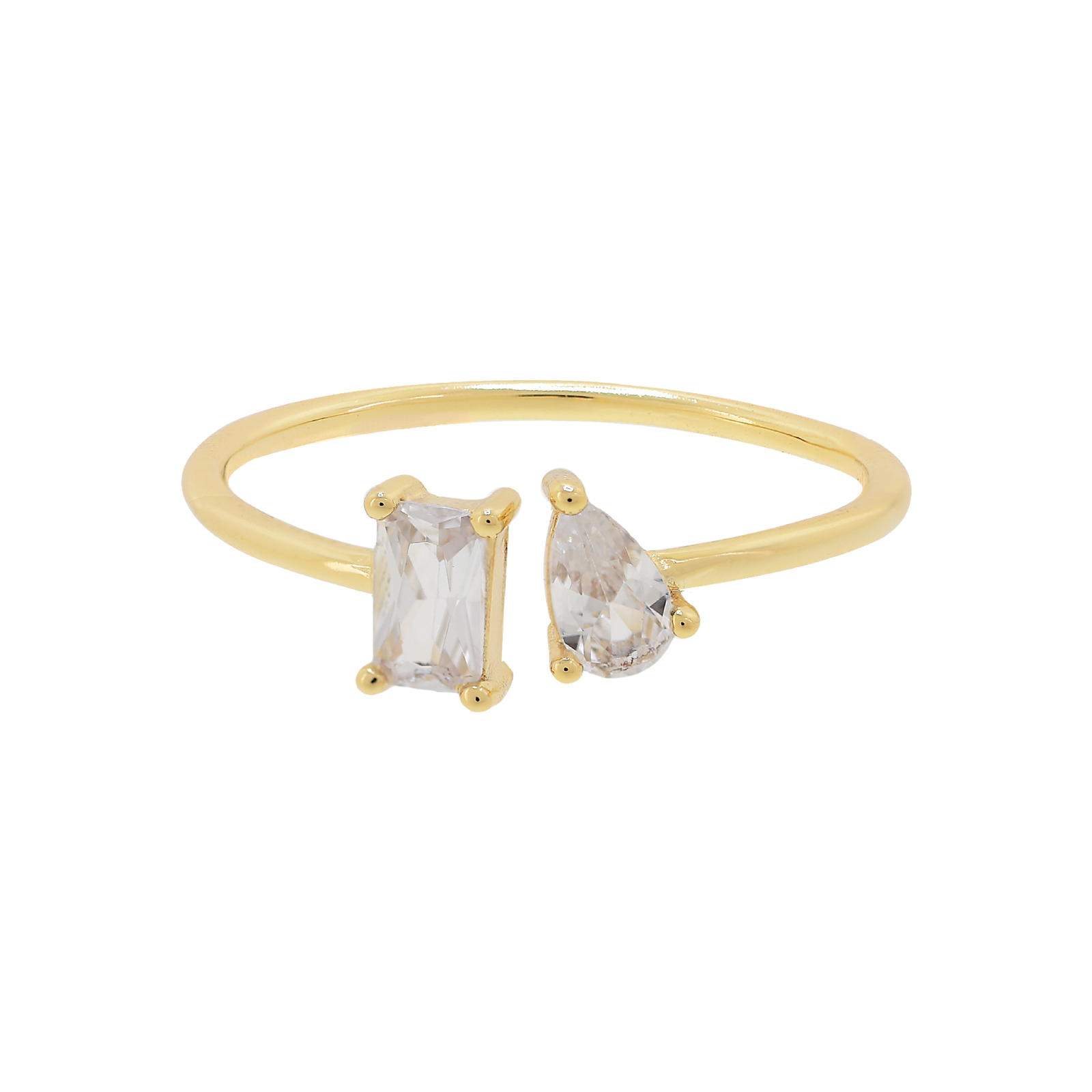 Anillo baguette